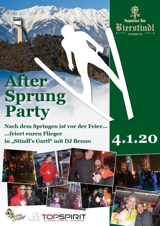 After Sprung Party - feiert euren Flieger