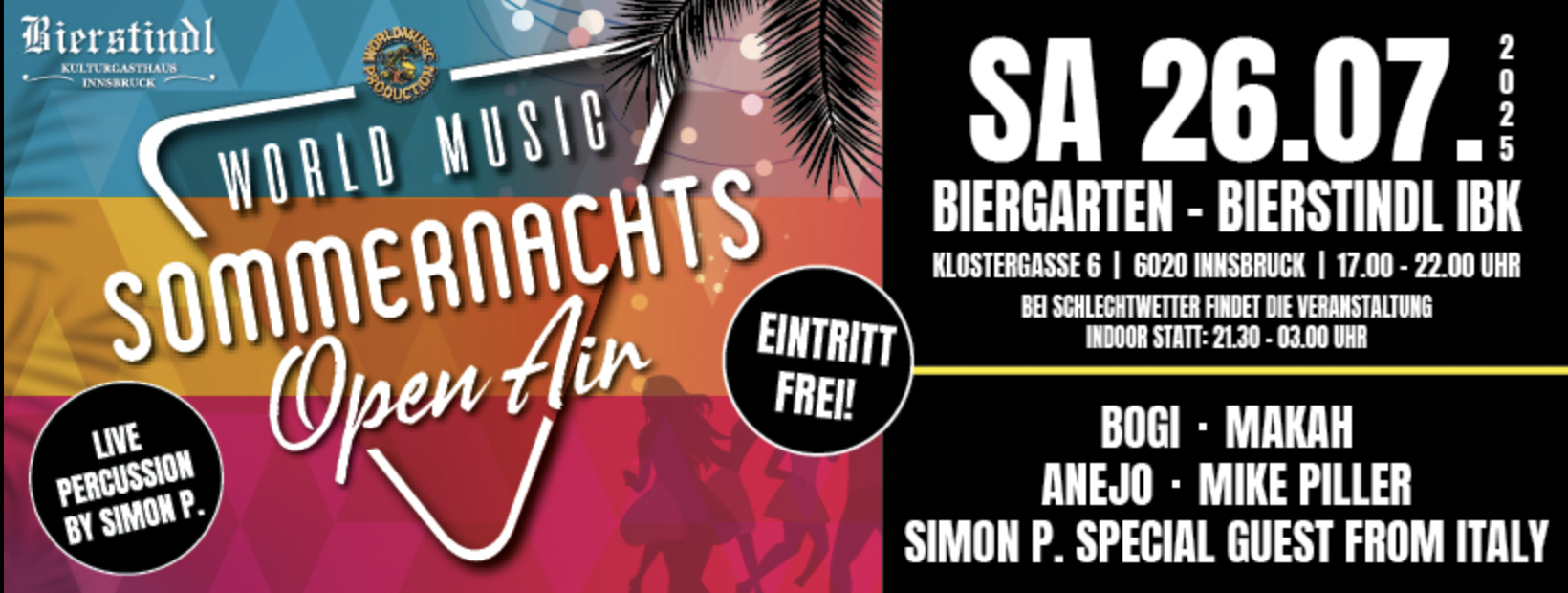 World Music Sommernachts Open Air
