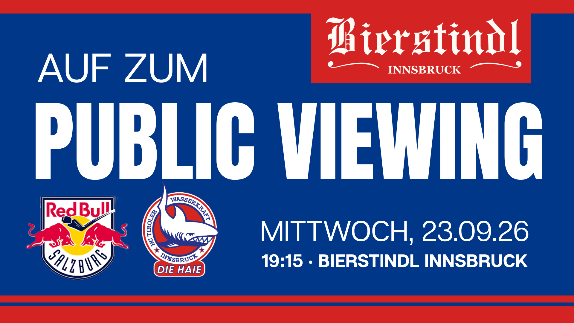 Eishockey Public Viewing