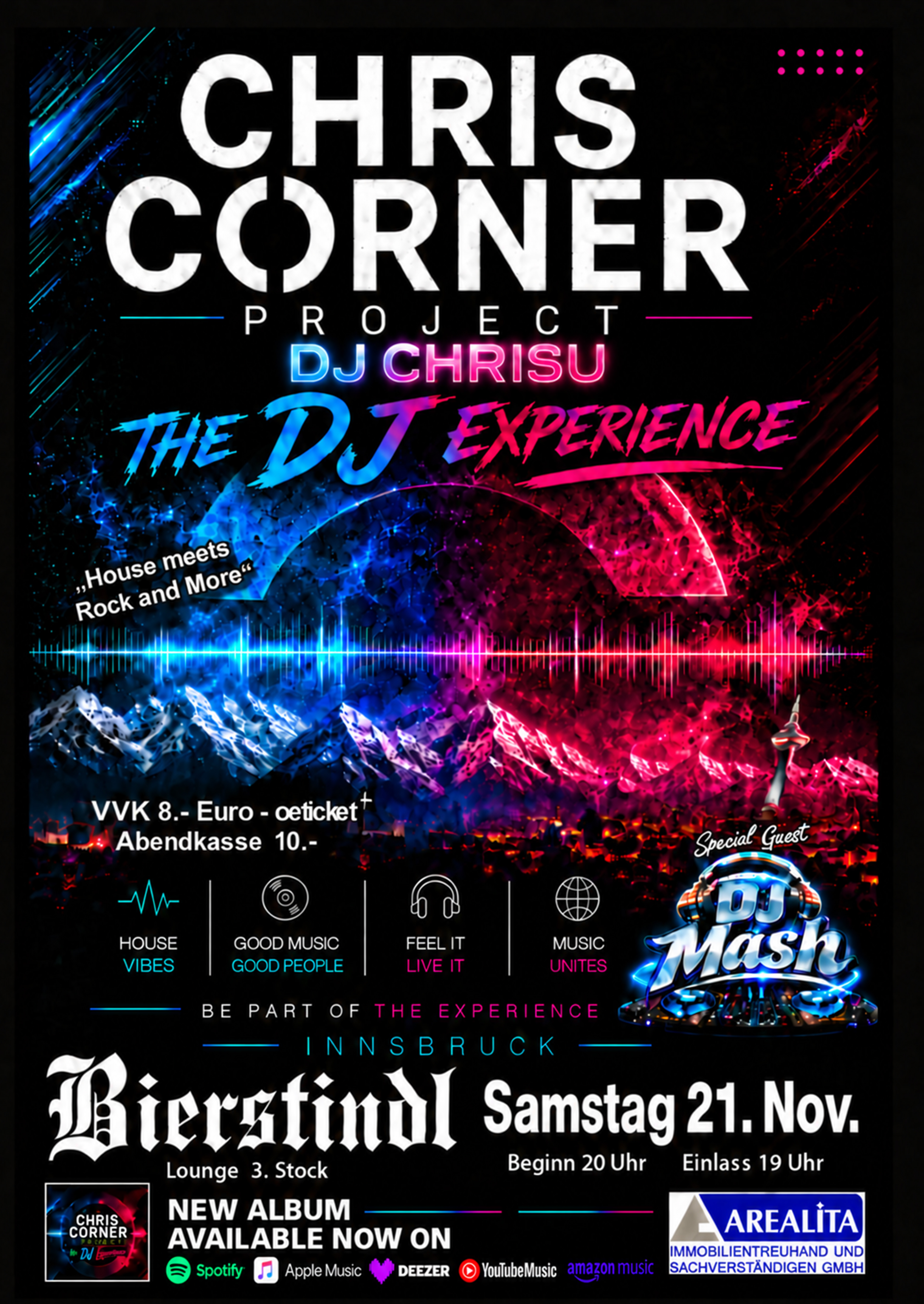 Chris Corner Project - The DJ Experience